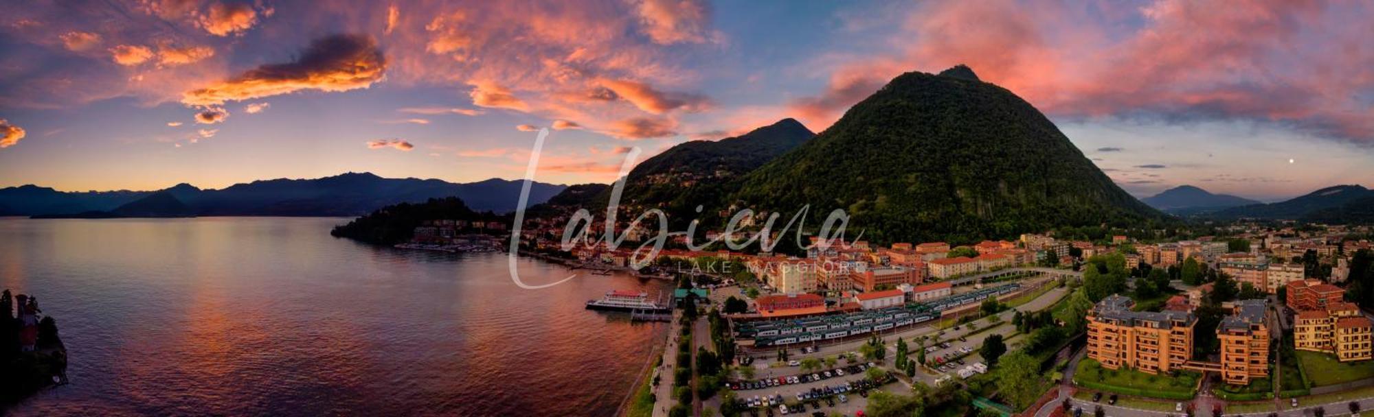 Labiena Lake Maggiore Laveno Exteriér fotografie